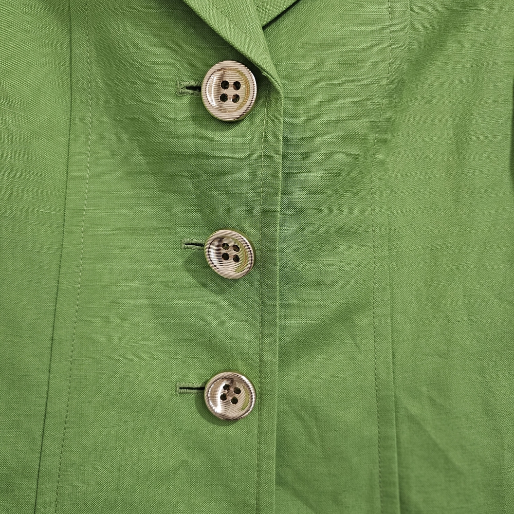 💚 Tahari Arthur S. Levine Green Blazer – NWT 💚 - Picture 4 of 13